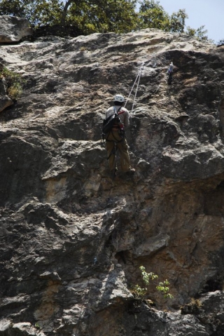 Descenso de montaña